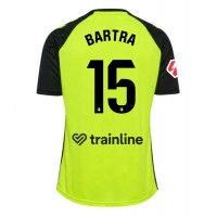 Fotbalové Dres Real Betis Marc Bartra #15 Venkovní 2024-25 Krátký Rukáv